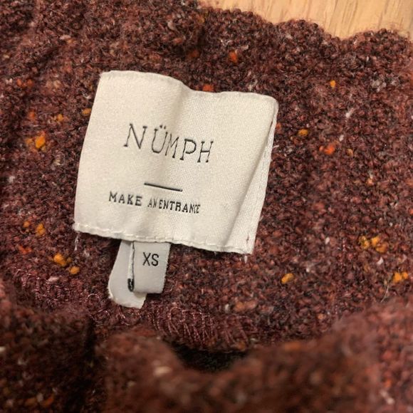 NUMPH Danish Designer Warm Speckled Winter Skirt - Picture 2 of 6